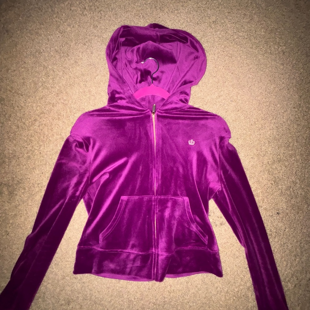Juicy Couture Purple Teddy Jacket